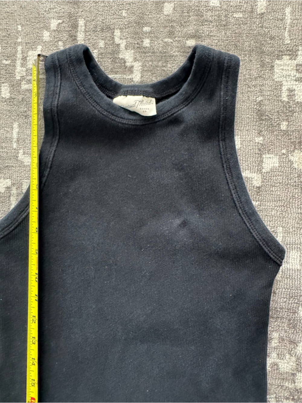 Universal Thread Black Ribbed Tank Maxi Dress - Picture 8 of 15